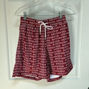 Squidhaus shorts red size small , viral Tik tok never worn